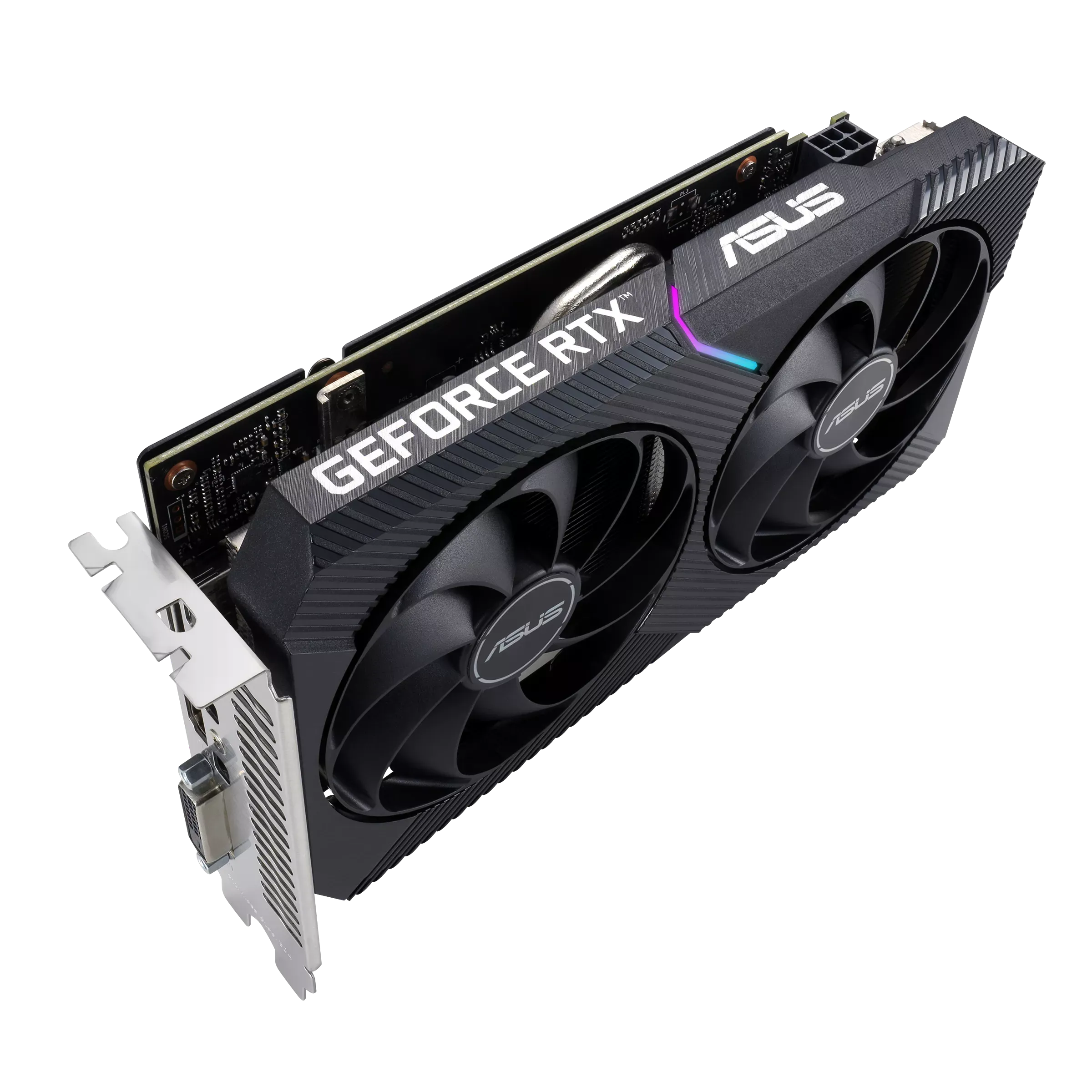 Видеокарта ASUS GeForce RTX3050 OC GDDR6 8GB 128-bit HDMI 1xDVI 1xHDMI 1xDP DUAL-RTX3050-O8G-V2 — фото 5