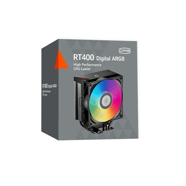 Вентилятор для процессора PCCooler RT400 Digital ARGB BK TDP 235W 4-pin LGA 1851-115x AM5/AM4 Черный — фото 7