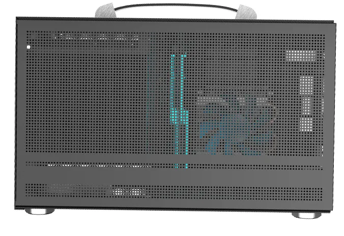 Корпус PCCooler I100 PRO MESH GY  ITX USB3.0 1x3.5", 1x2.5" Grey — фото 3