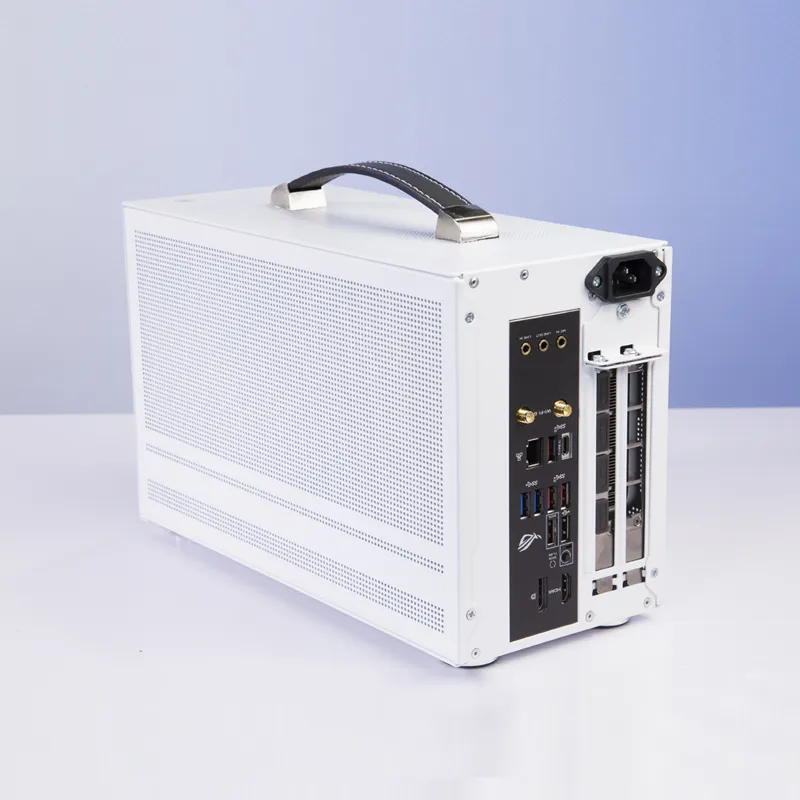 Корпус PCCooler I100 PRO MESH WH ITX USB3.0 1x3.5", 1x2.5" White — фото 5