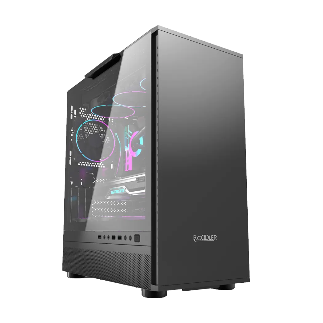Корпус PCCooler IE200 BK EATX/ATX/mATX/ITX 2x3.5", 4x2.5", USB3.0, 2USB2.0 Black