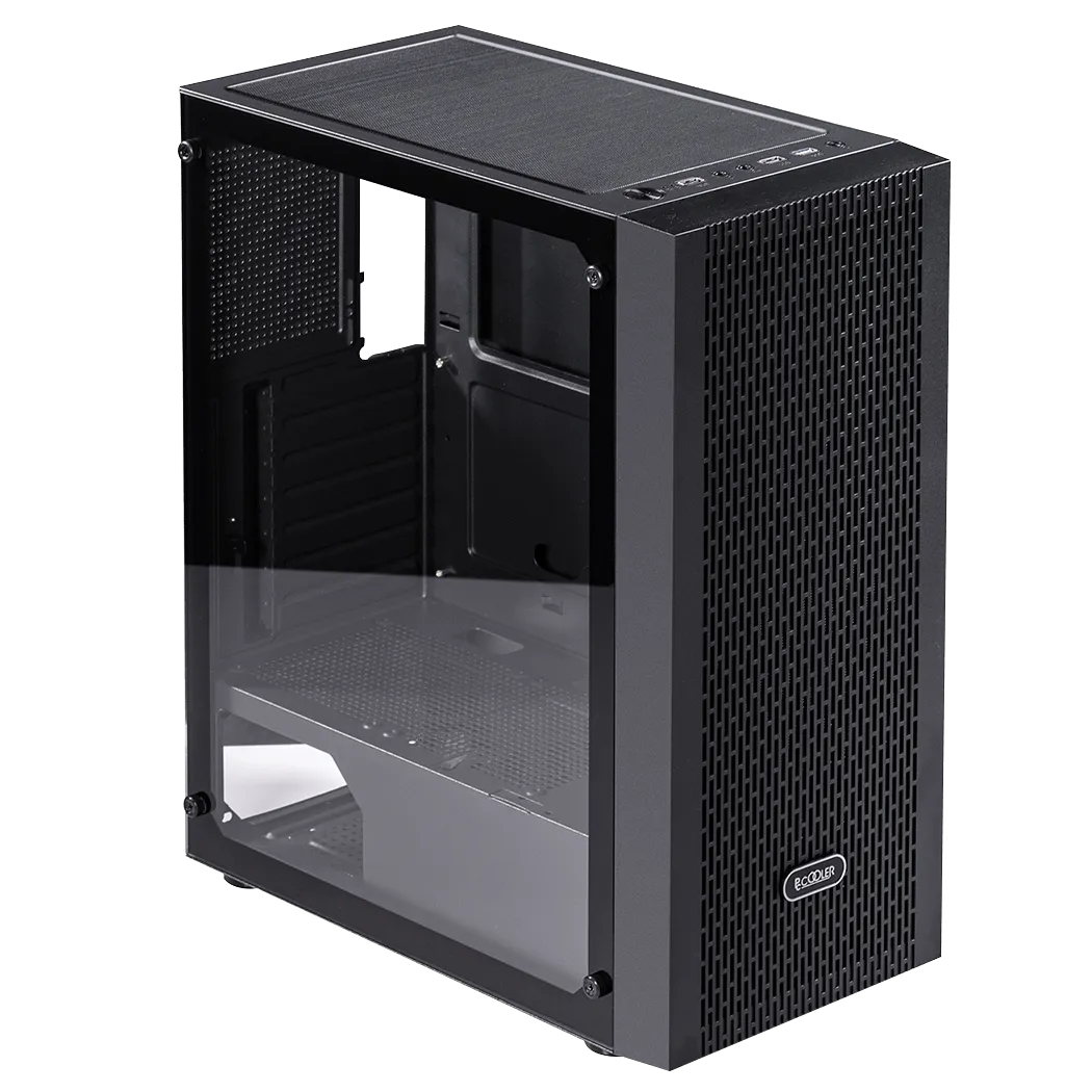 Корпус PCCooler MA100 MESH BK ATX/M-ATX/ITX USB3.0, 2xUSB2.0 Black — фото 4
