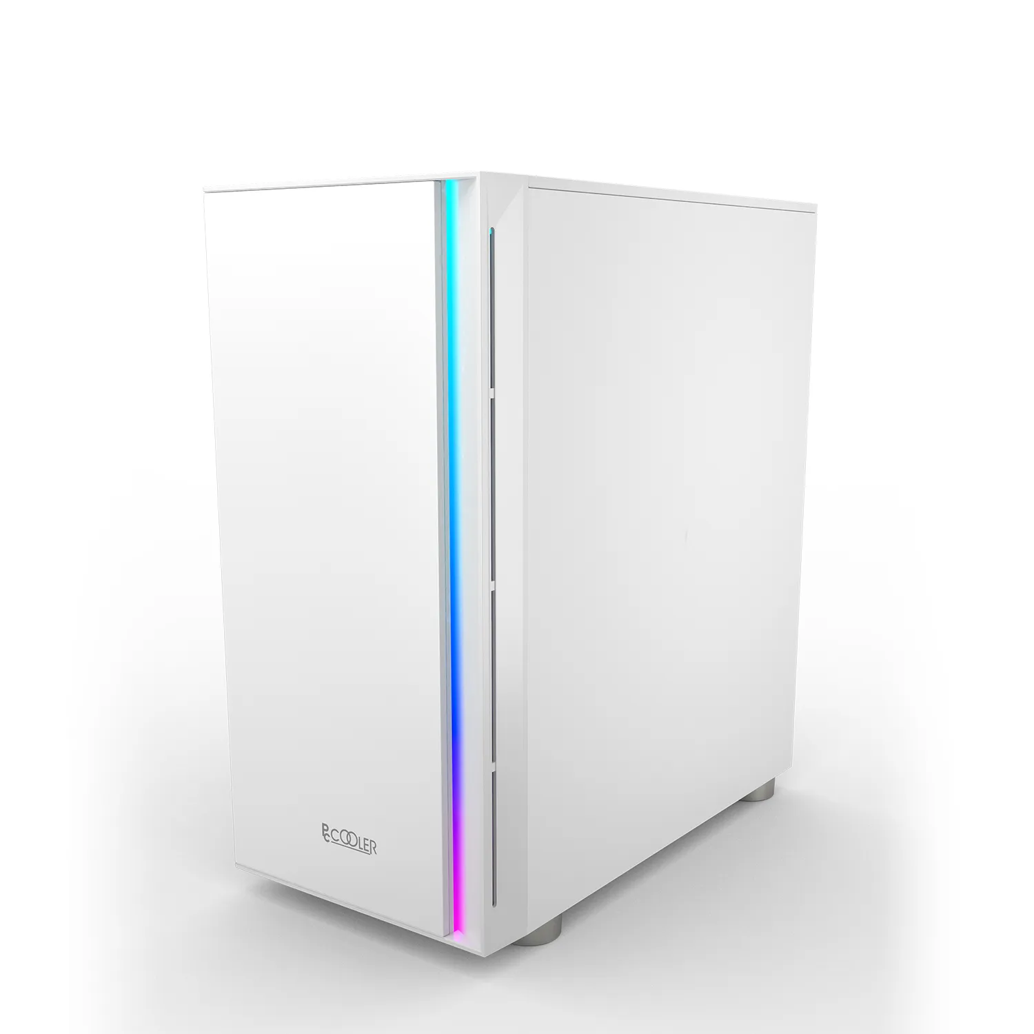 Корпус PCCooler LM300 ARGB WH mATX/ITX USB3.0, 2xUSB2.0 White — фото 2