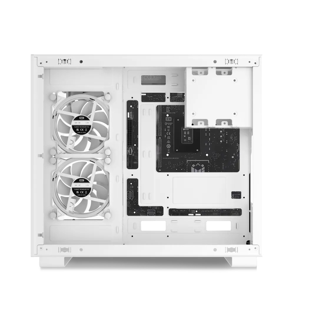 Корпус PCCooler C3T500 ARGB WH ATX/MATX/ITX USB3.1 Gen 2 Type-C, USB3.0, USB2.0 White — фото 4