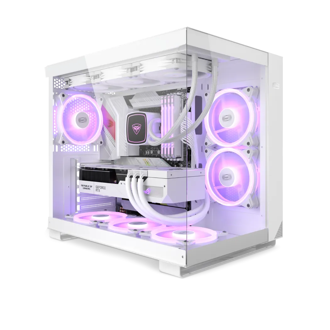 Корпус PCCooler C3T500 ARGB WH ATX/MATX/ITX USB3.1 Gen 2 Type-C, USB3.0, USB2.0 White — фото 3