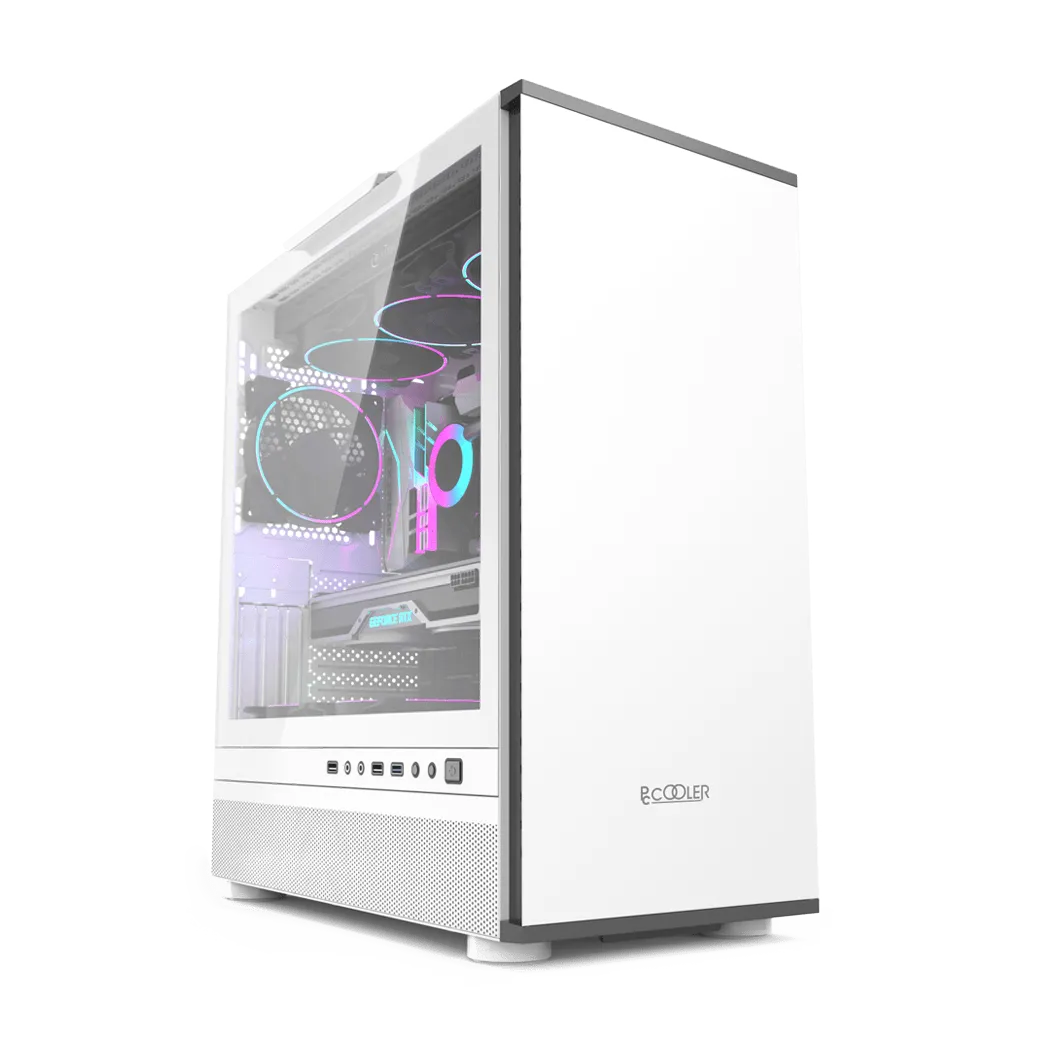 Корпус PCCooler IE200W EATX/ATX/mATX/ITX 2x3.5", 4x2.5", USB3.0, 2USB2.0 White