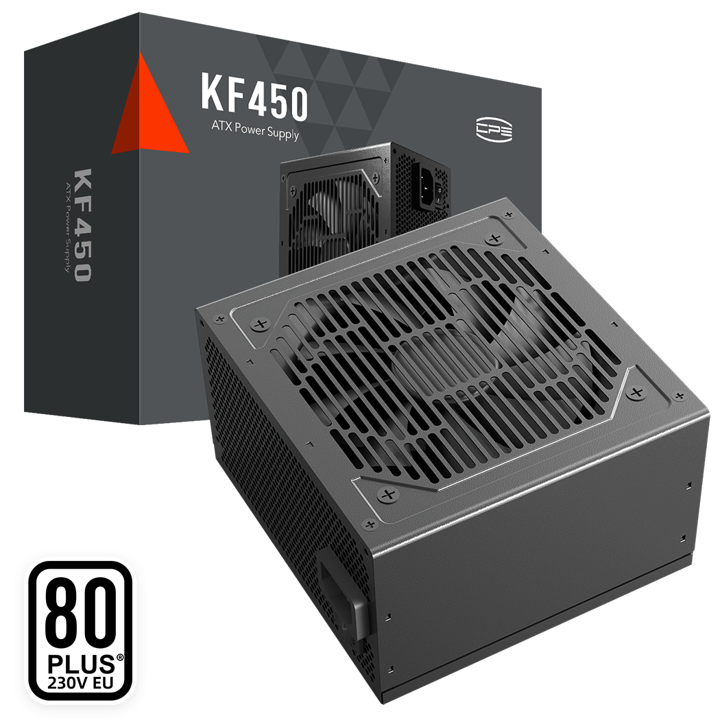 Блок питания PCCooler  KF450 450W Non Modular 80 PLUS White Fan 120mm Черный P3-F450-W1H
