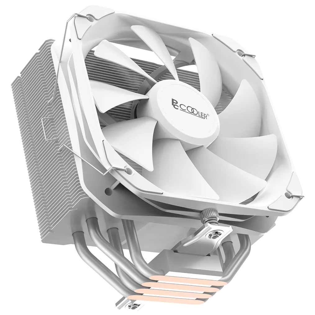 Вентилятор для процессора PCCooler PALADIN 400 WH, TDP 235W 4-pin 1700/1200/20xx/115x/AM5/AM4 Белый