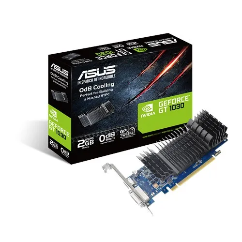 Видеокарта ASUS GeForce GT1030 2GB 64bit GDDR5 6008MHz 1xHDMI 1xDVI-D HDCP GT1030-SL-2G-BRK