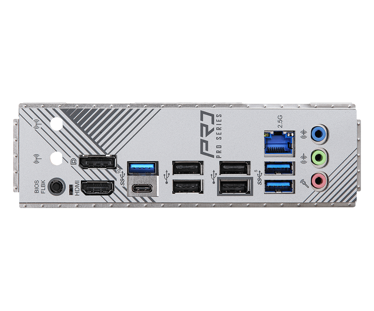 Материнская плата ASRock B650M PRO RS AM5 4xDDR5 4xSATA3 3xM.2 HDMI DP mATX