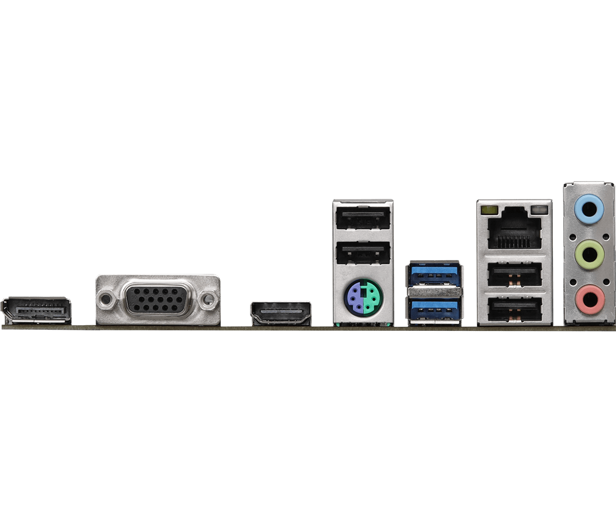 Материнская плата ASRock H610M-HDV/M.2 R2.0 LGA1700 2xDDR4 4xSATA M.2 D-Sub HDMI DP mATX