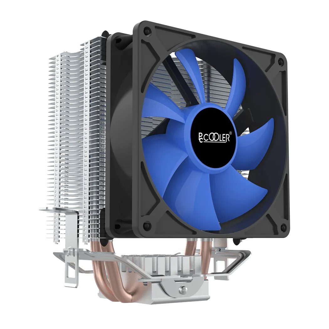 Вентилятор для процессора PCCooler S93 V2 TDP 120W 3-pin 1700/1200/115x/AM5/AM4/AM3 Черный с Синим