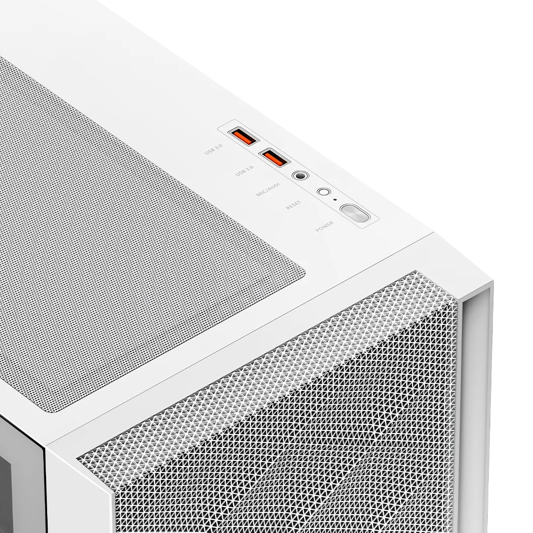 Корпус PCCooler C3D510 WH ARGB EATX/ATX/mATX/ITX USB3.0, 2xUSB2.0 White — фото 6