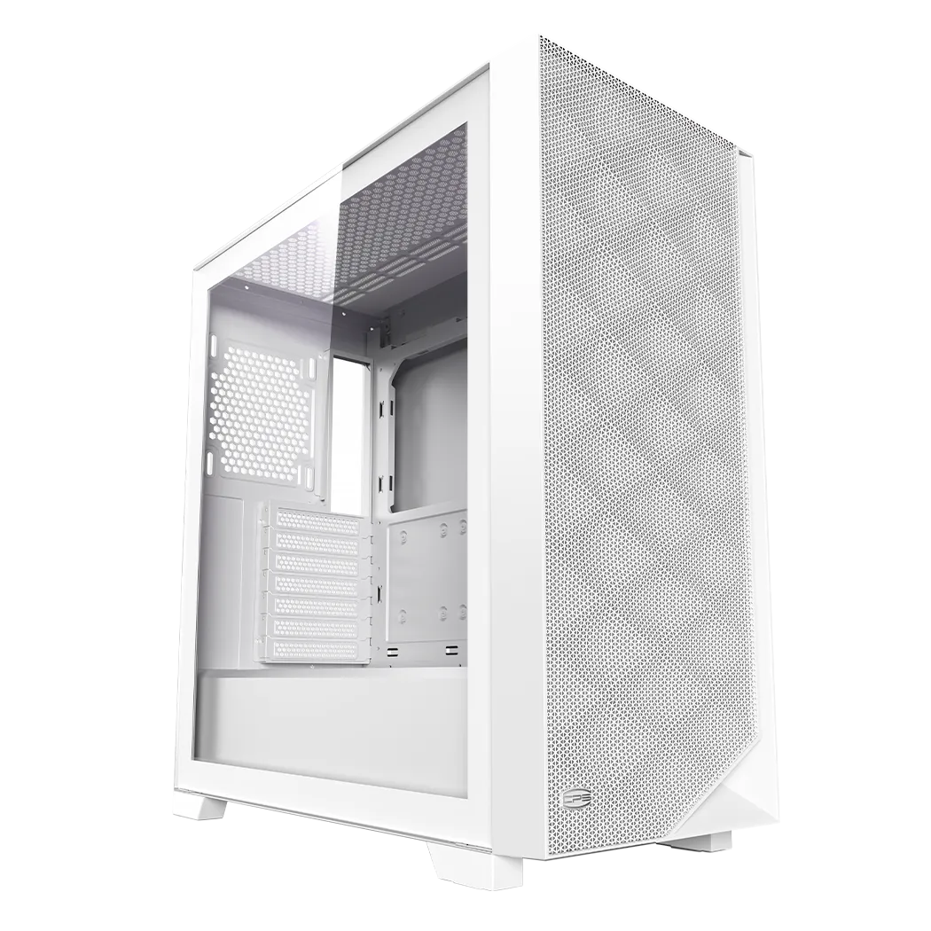 Корпус PCCooler C3D510 WH ARGB EATX/ATX/mATX/ITX USB3.0, 2xUSB2.0 White — фото 3