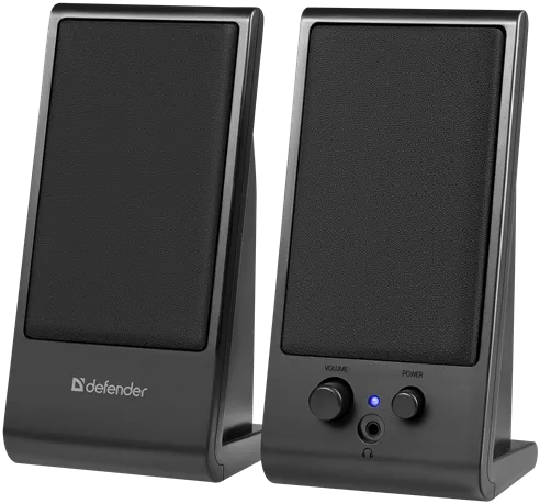 Колонки стерео Defender SPK-170 Черные USB