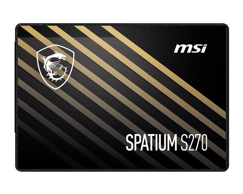 Твердотельный накопитель  960Gb SSD MSI SPATIUM S270 SATA III 2.5