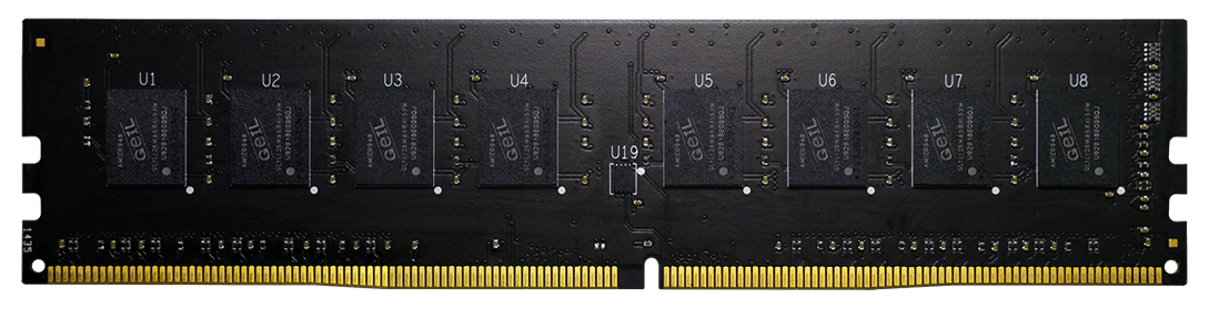 Оперативная память  8GB DDR4 2666MHz GEIL PC4-21300 19-19-19-43 GN48GB2666C19S Bulk Pack