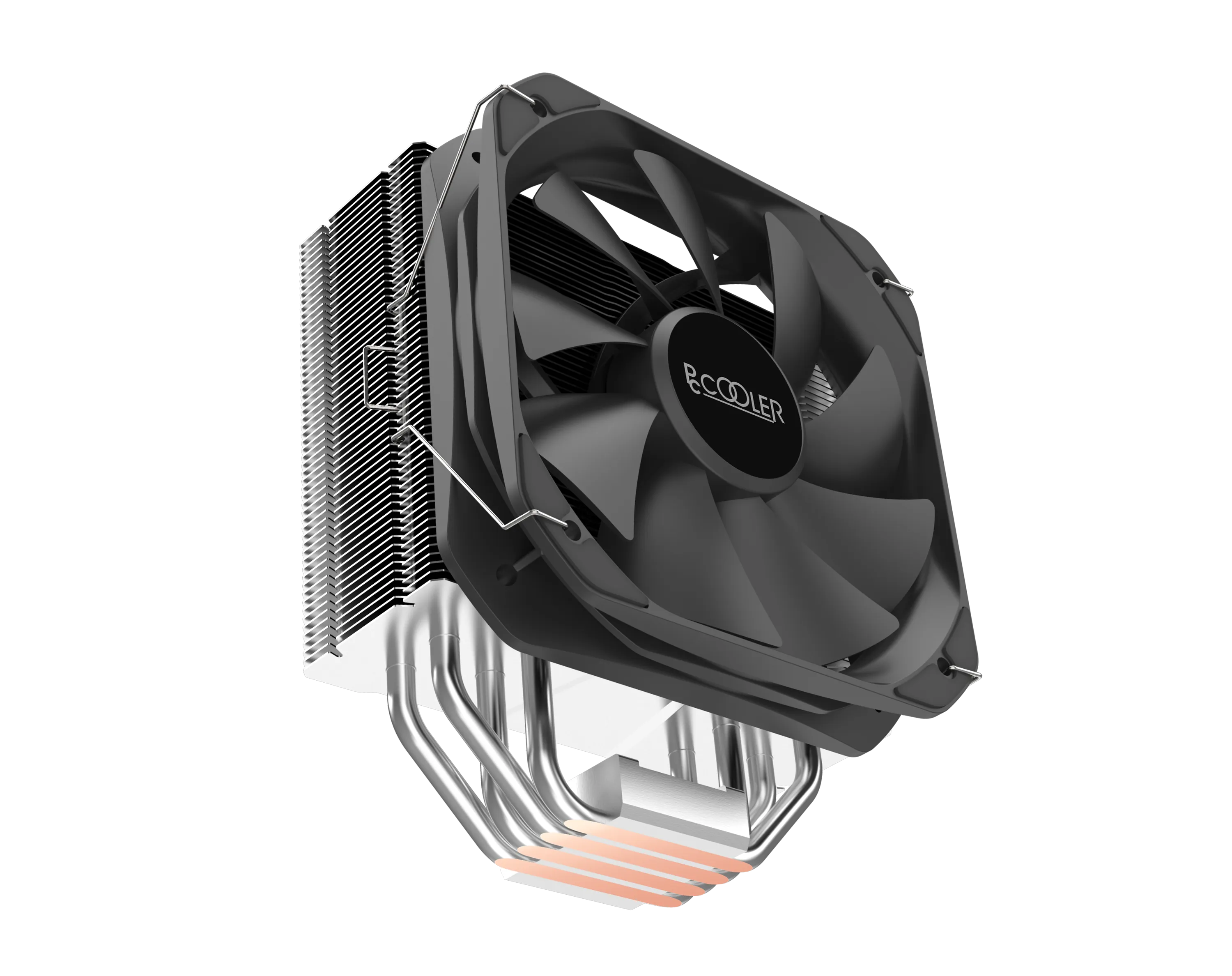 Вентилятор для процессора PCCooler PALADIN 400 TDP 235W 4-pin 115X/1200/1700/1851/AM4/AM5 Черный — фото 3