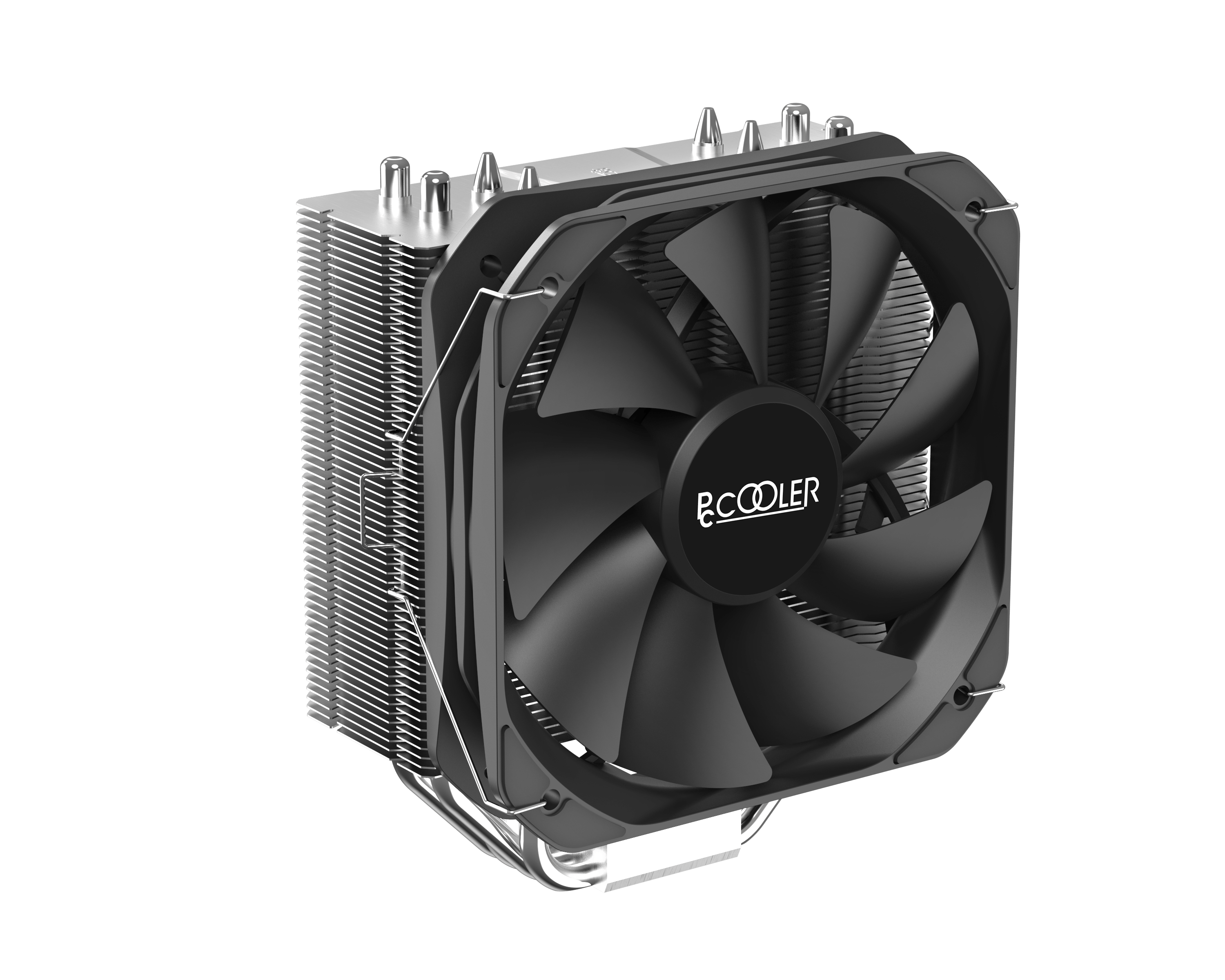 Вентилятор для процессора PCCooler PALADIN 400 TDP 235W 4-pin 115X/1200/1700/1851/AM4/AM5 Черный