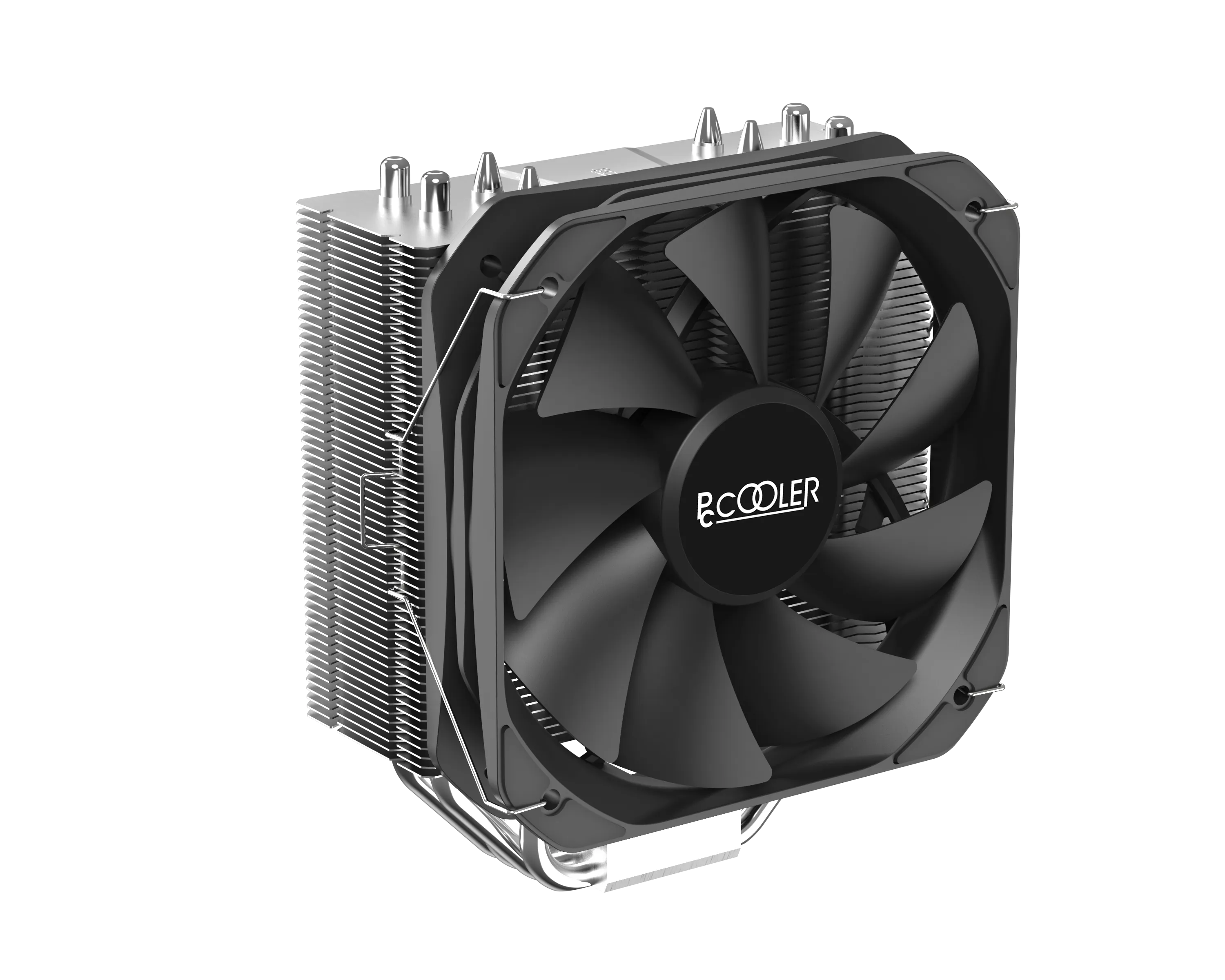 Вентилятор для процессора PCCooler PALADIN 400 TDP 235W 4-pin 115X/1200/1700/1851/AM4/AM5 Черный
