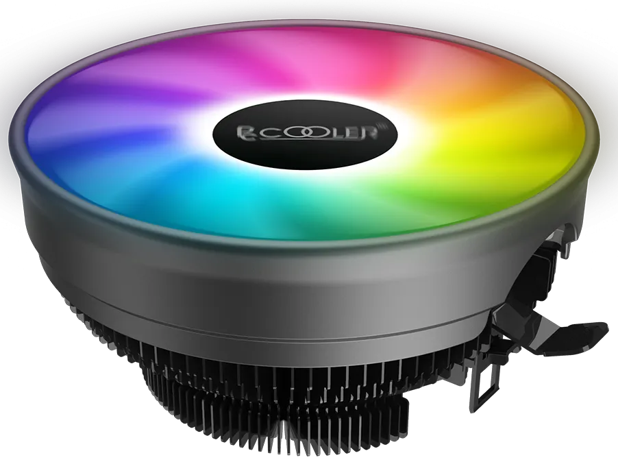 Вентилятор для процессора PCCooler E126M PRO RGB TDP 100W 1700/1200/115x/АМ5/AM4/AM3/AM3+/AM2 Черный