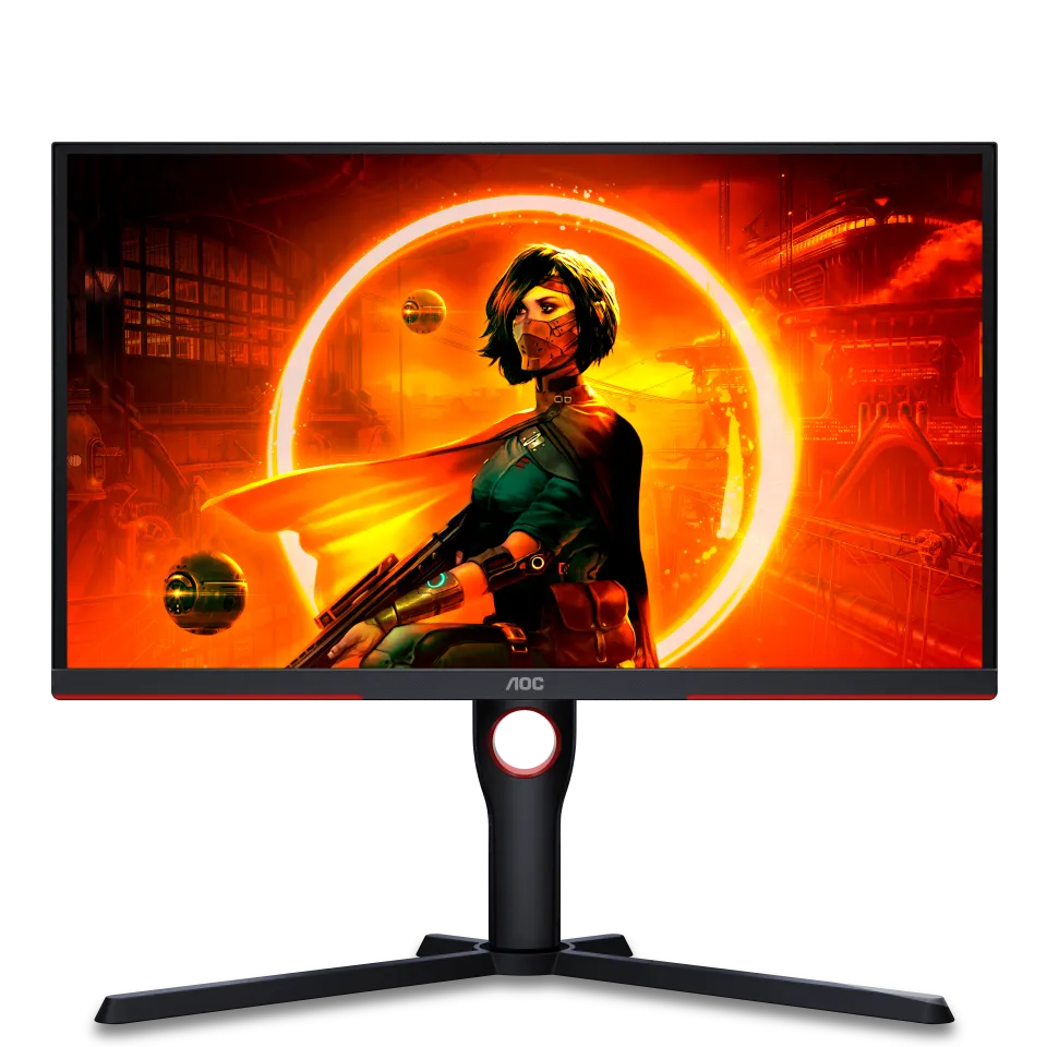 Монитор Игровой 24,5" AOC 25G3ZM/BK VA 1920x1080 240Hz 1ms 300cdm 3000:1 2xHDMI DP HAS Черный