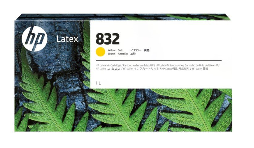 Картридж HP Europe 1-liter Yellow Latex Ink Cartridge (4UV78A)