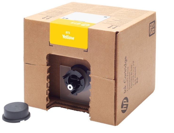 Картридж HP Europe 3-liter Yellow Latex Ink Cartridge (4UV87A)