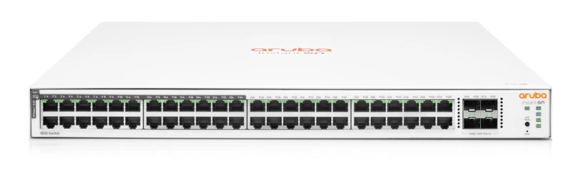 Коммутатор HPE Aruba Instant On 1830 48G 24p Class4 PoE 4SFP 370W Switch (JL815A#ABB)